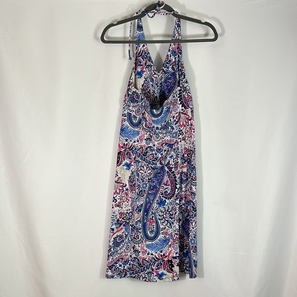 Tommy Bahama Palais Paisley Halter Dress XS - Picture 6 of 7